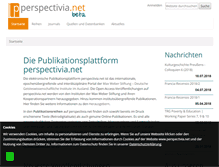 Tablet Screenshot of perspectivia.net